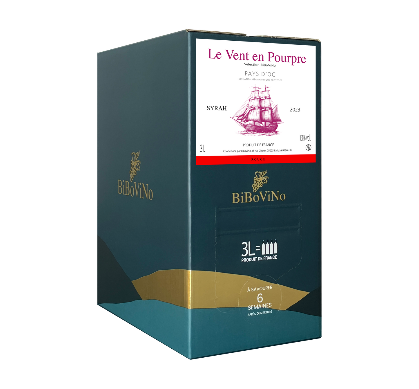 Syrah « Le Vent en Pourpre », sélection BiBoViNo