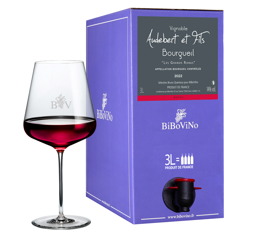 Bourgueil, Domaine Audebert, Sélection Bruno Quenioux pour BiBoViNo
