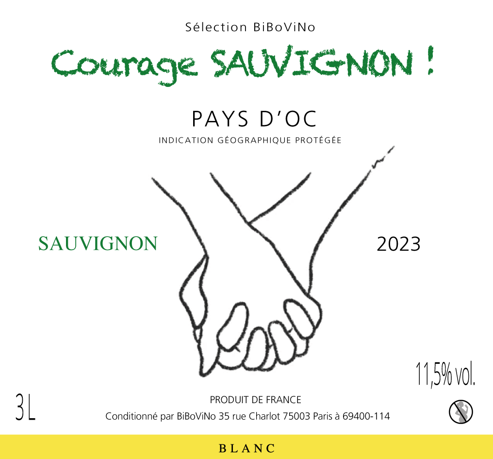 «  Courage Sauvignon ! », sélection BiBoViNo