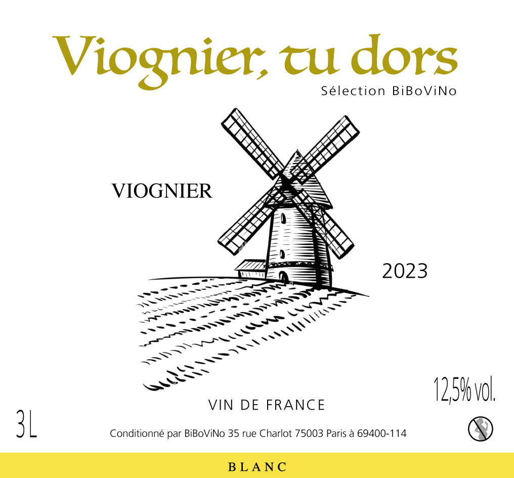 "Viognier tu dors", sélection BiBoViNo